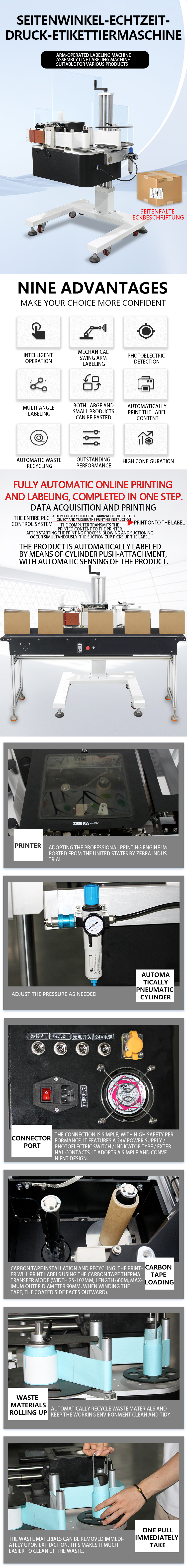6000-Side Print & Apply Labeler with Integrated Corner Tabbing