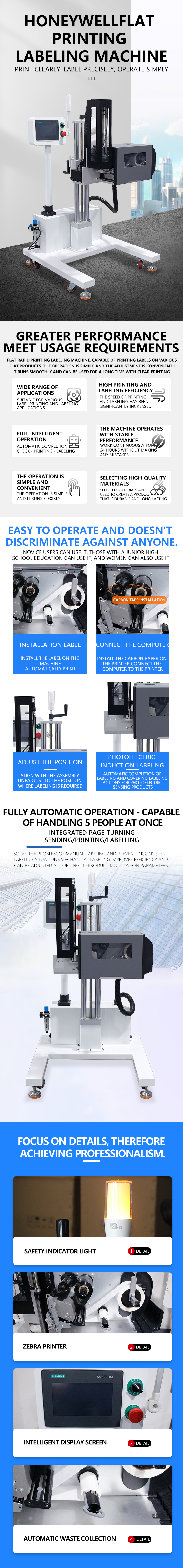 Honeywell Flat Surface Labeler